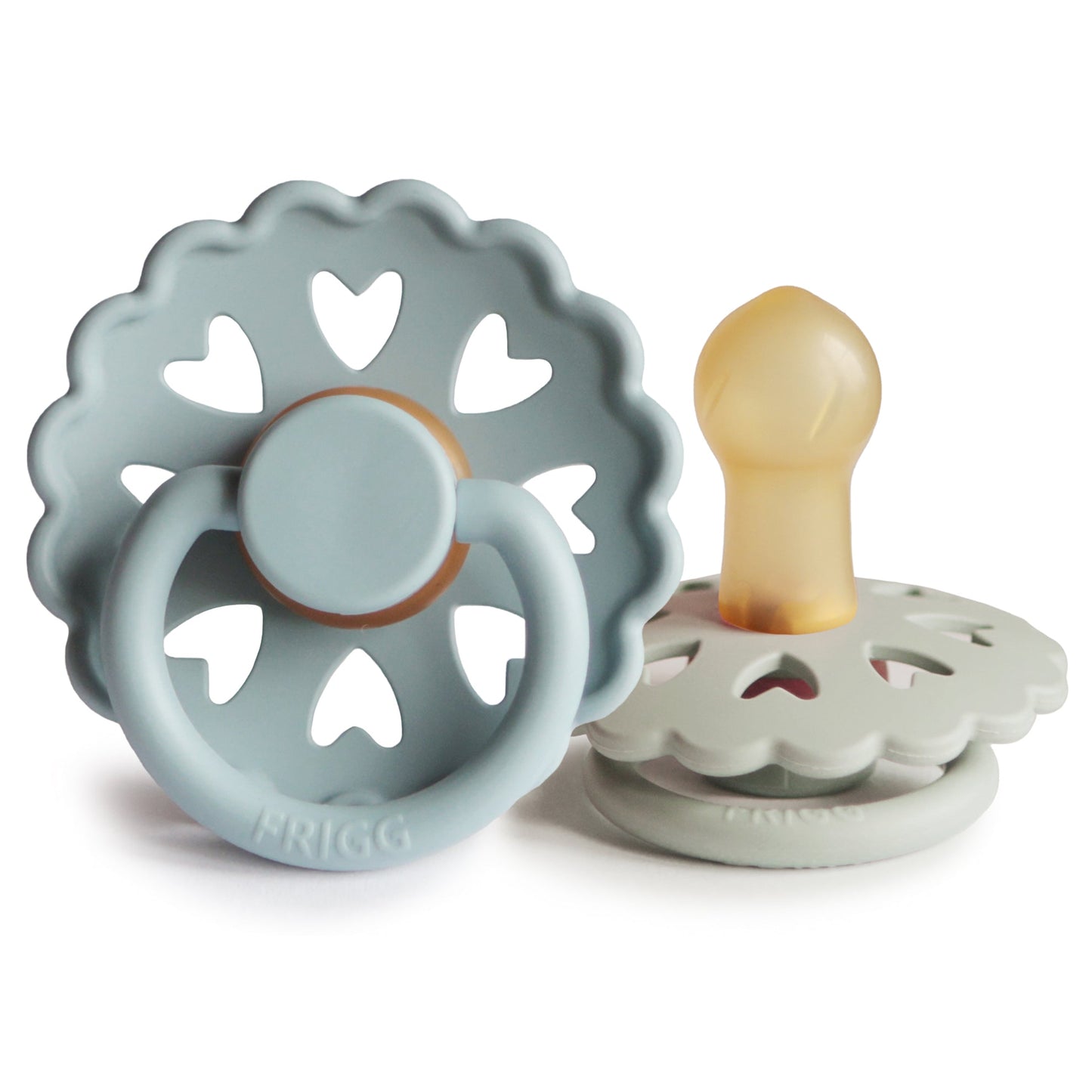 Mushie Frigg Anderson Fairytale Natural Rubber Baby Pacifier - 2 pack