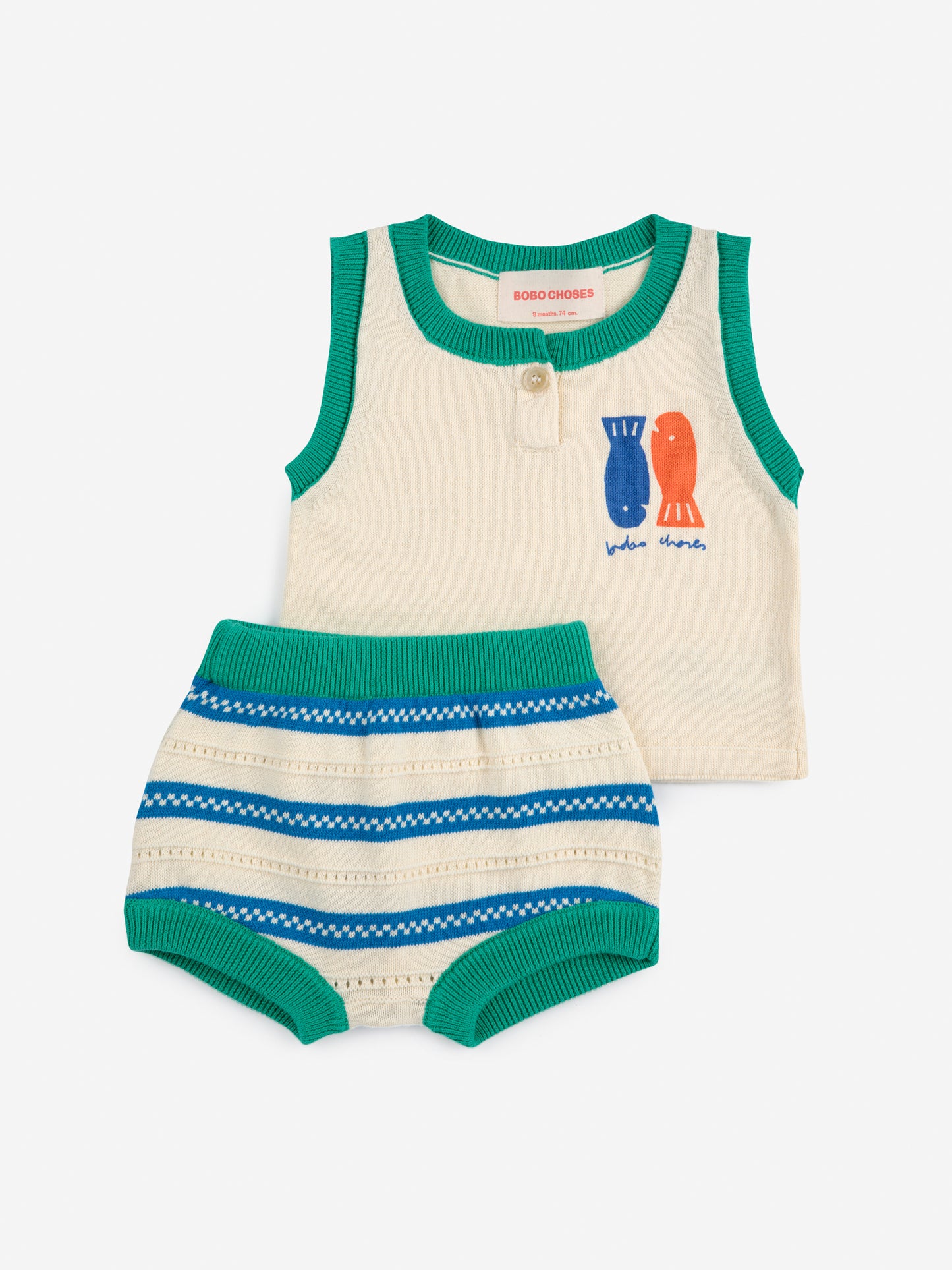 Bobo Choses - Lucky Fish Knitted Set