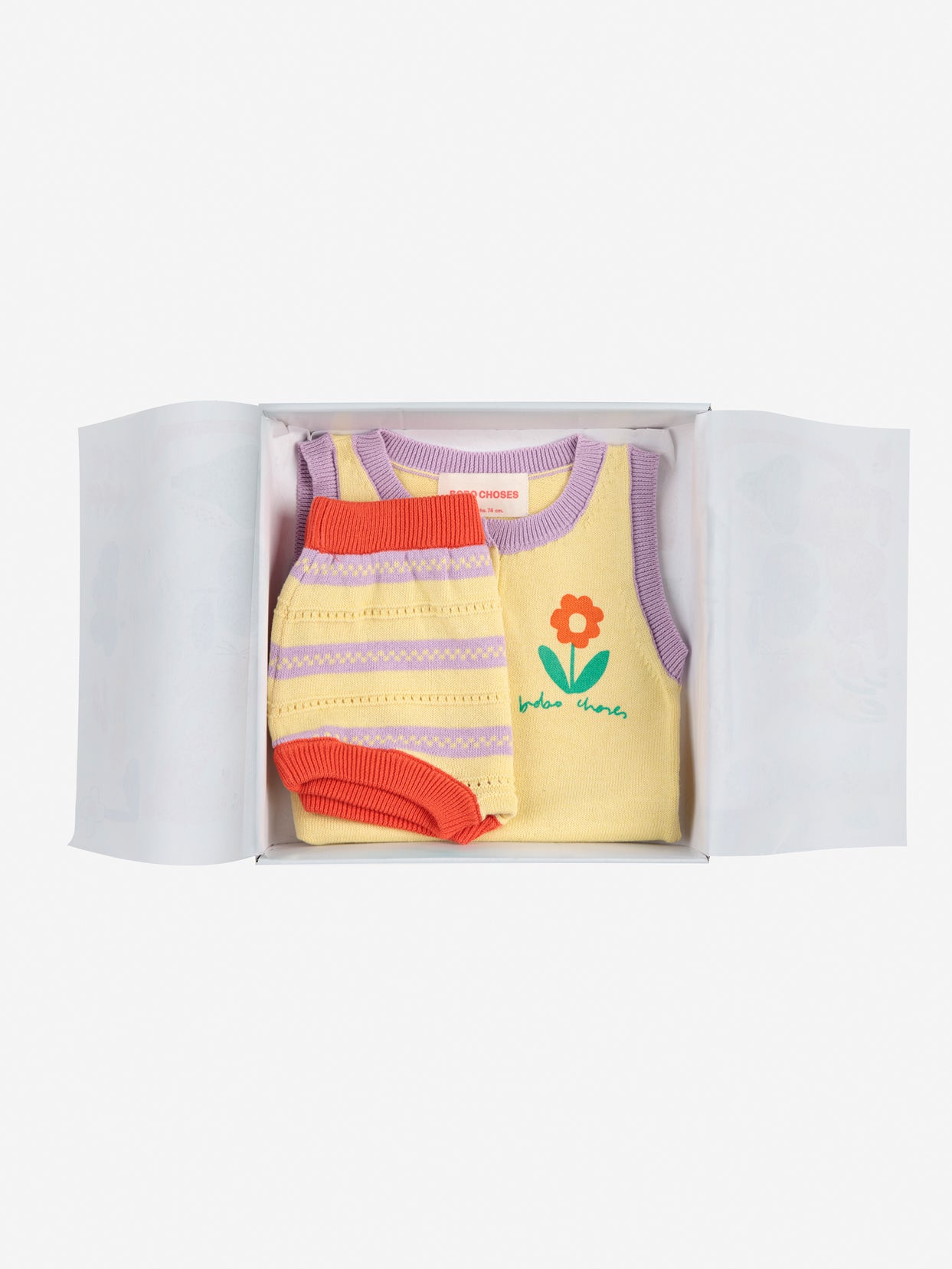 Bobo Choses - Flower Knitted Set