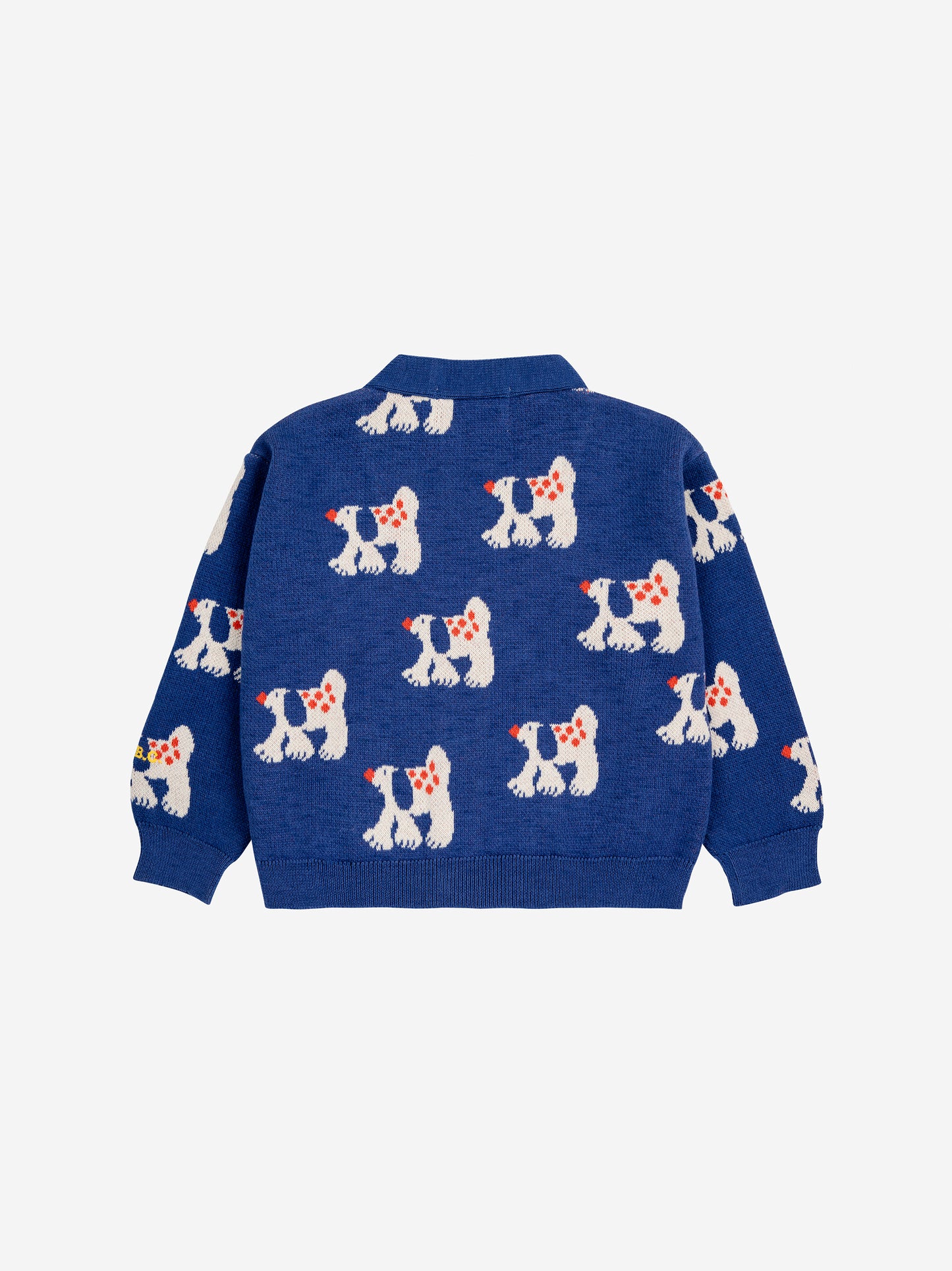 Bobo Choses Baby Fairy Dog Cardigan Navy Blue