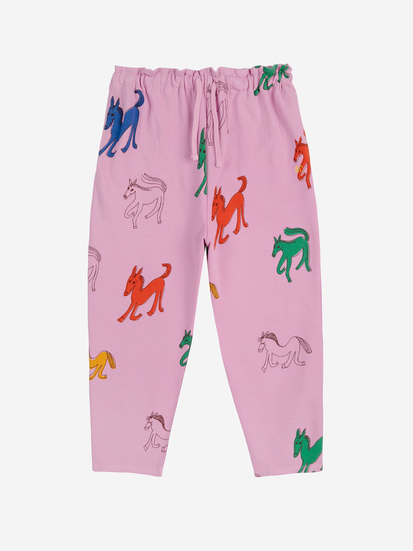 Bobo Choses Wonder Horse All Over Paper Bag Jogging Pants Pink