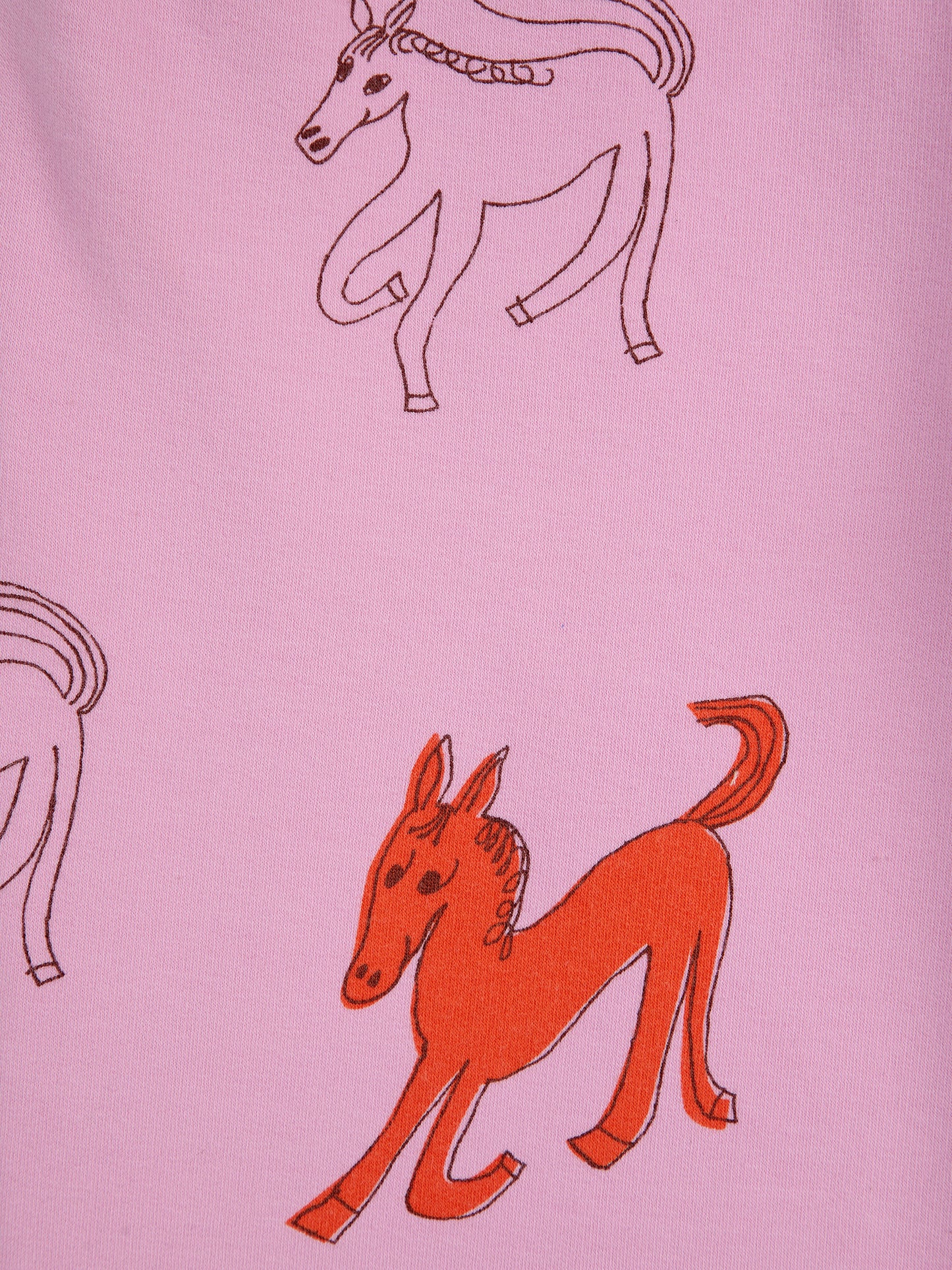 Bobo Choses Wonder Horse All Over Paper Bag Jogging Pants Pink