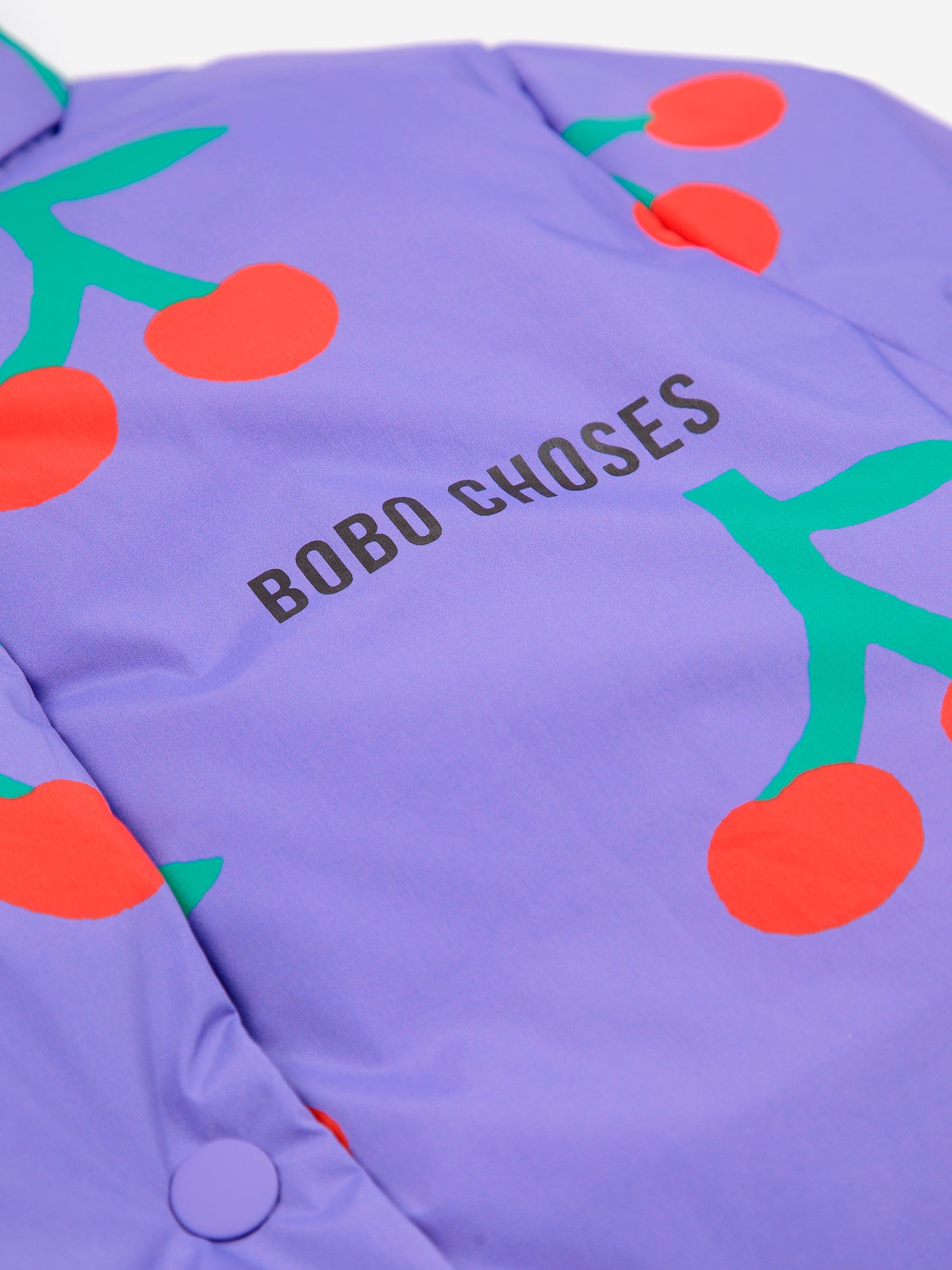 Bobo Choses Bobo Cherry All Over Anorak Lavender