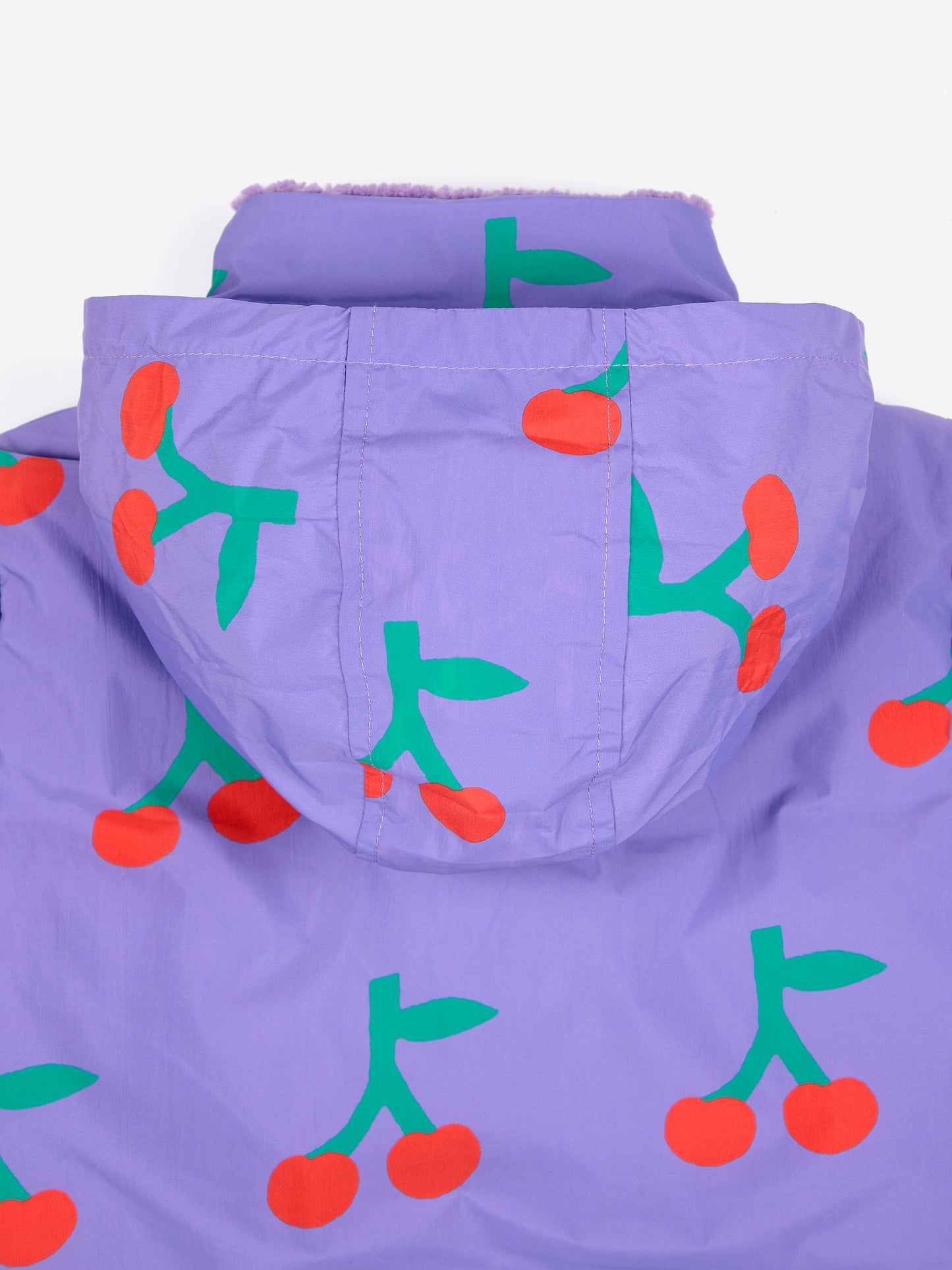 Bobo Choses Bobo Cherry All Over Anorak Lavender