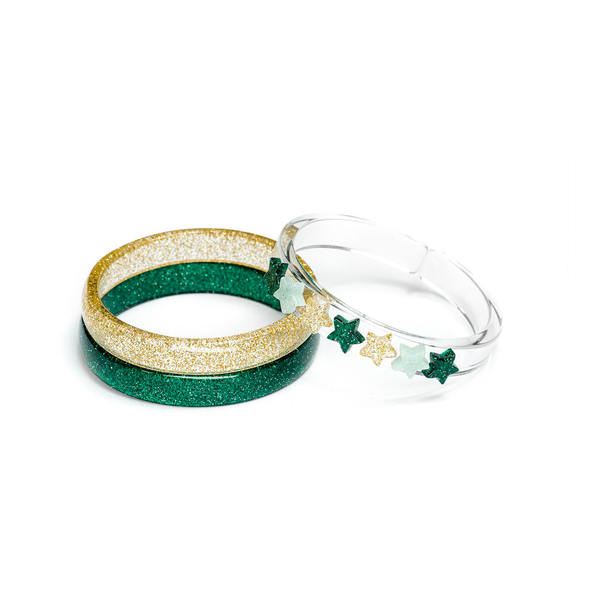 Lilies & Roses Christmas Bangles