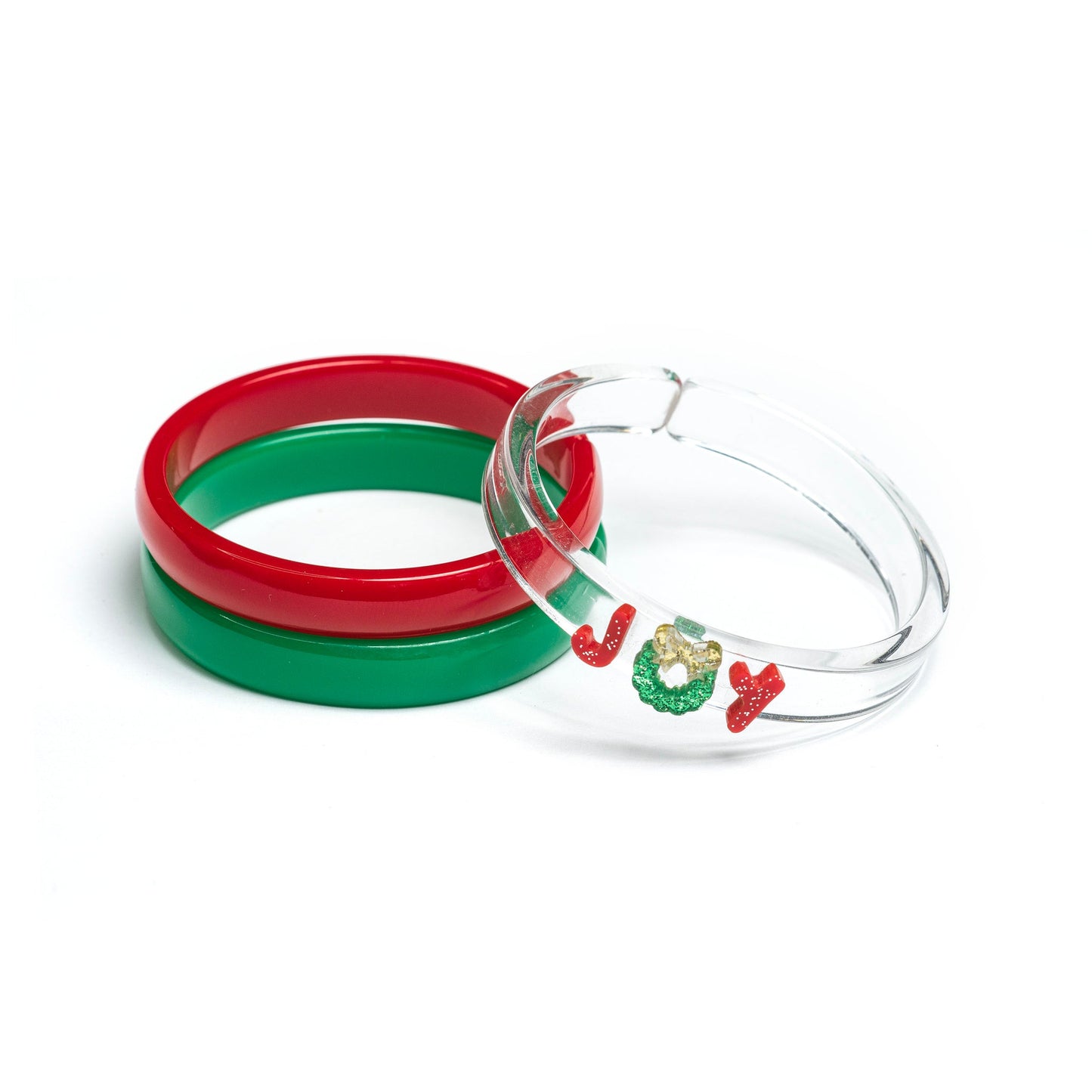 Lilies & Roses Christmas Bangles