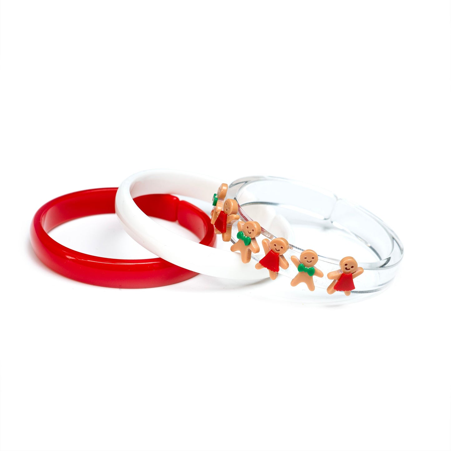 Lilies & Roses Christmas Bangles