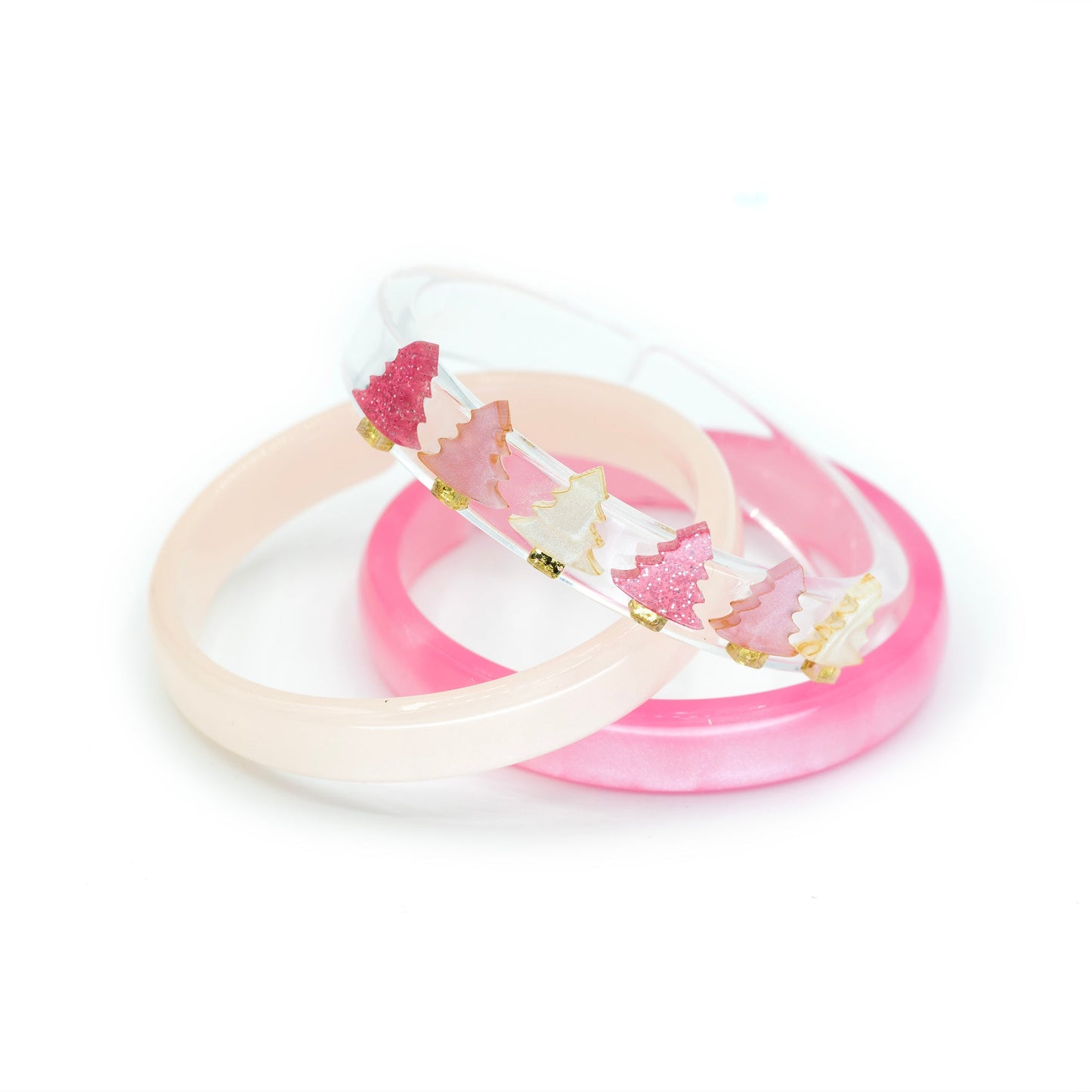 Lilies & Roses Christmas Bangles