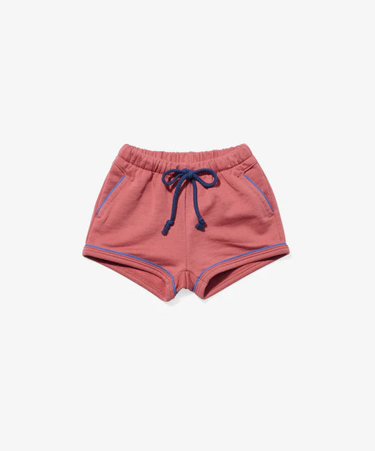 Oso & Me Bailey Baby Short in Nautical Red