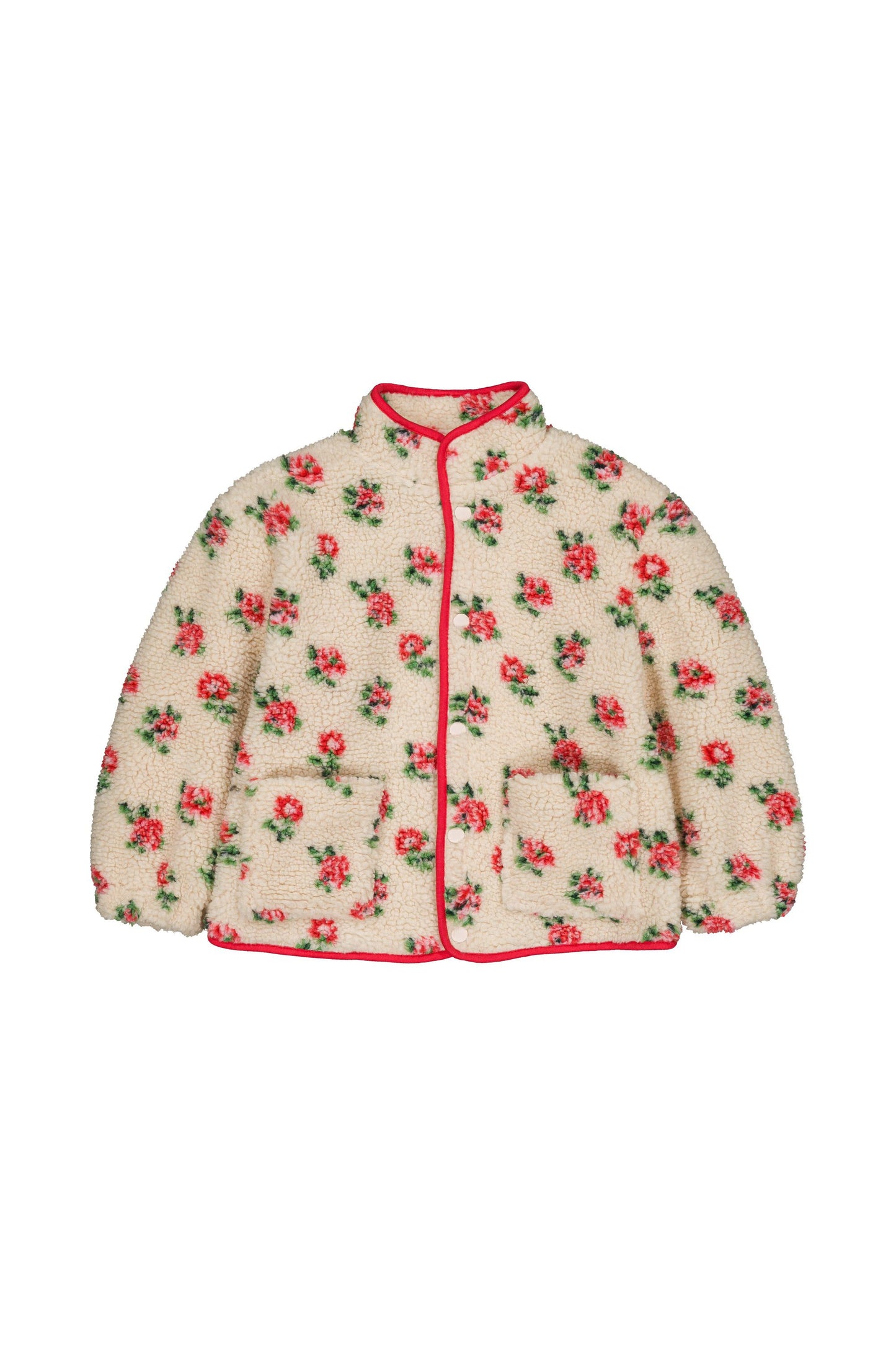 Hello Simone Bear Fleece Jacket Romance