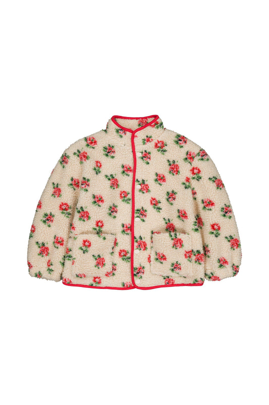 Hello Simone Bear Fleece Jacket Romance