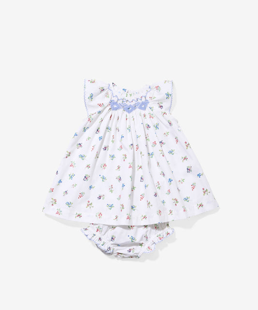Oso and Me Betty Baby Dress in Very Berry