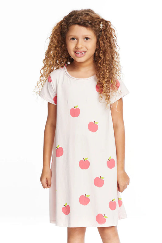 Chaser Yummy Apples Girls Shirt Dress