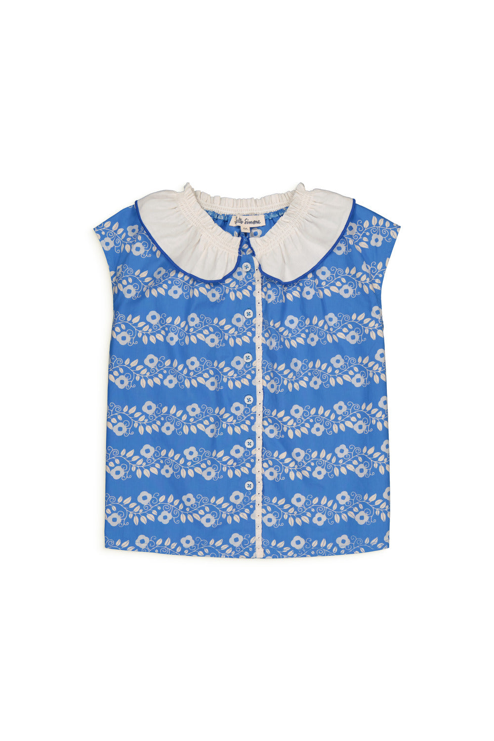 Hello Simone Camille Blouse Farandole Blue