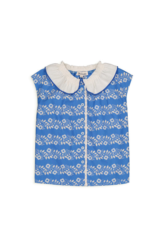 Hello Simone Camille Blouse Farandole Blue