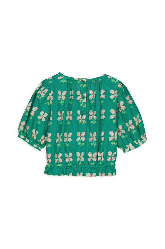 Hello Simone Canelle Blouse Olly Green