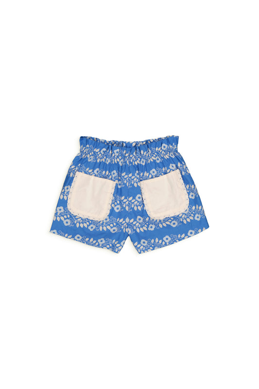 Hello Simone Dahlia Short Farandole Blue