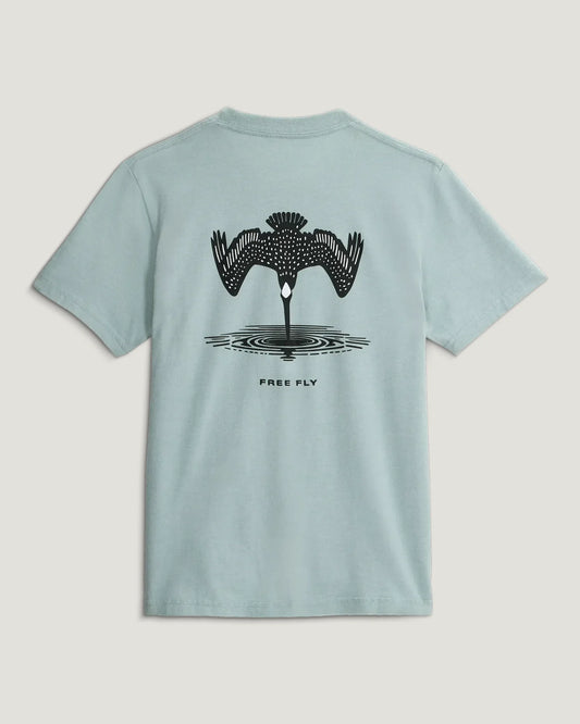 Free Fly Youth Dive Bomb Tee - Ocean Mist