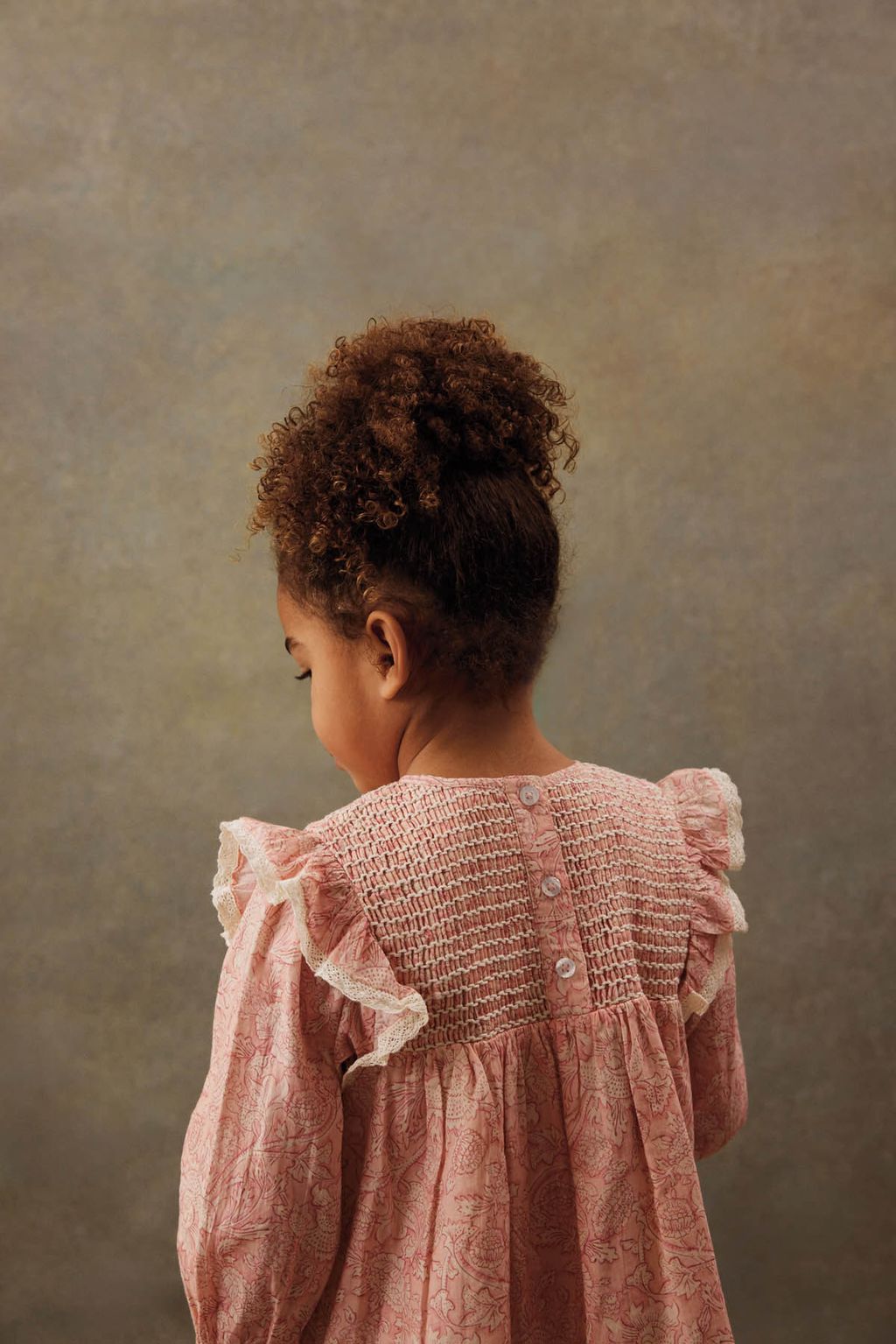 Louise Misha Saralou Dress Pink Mountain Avens