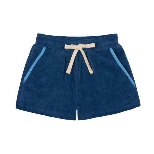 Minnow Boys New Navy French Terry Short