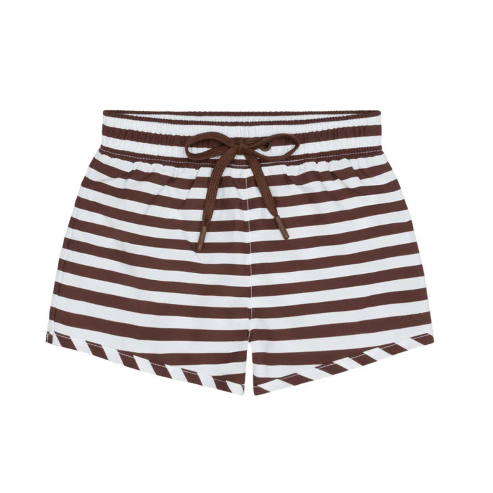 Minnow Boys Brown Stripe Boardie