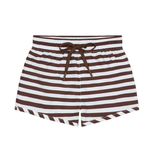 Minnow Boys Brown Stripe Boardie