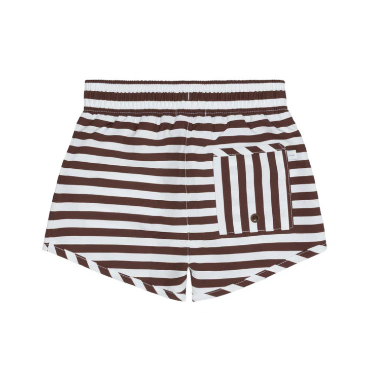 Minnow Boys Brown Stripe Boardie