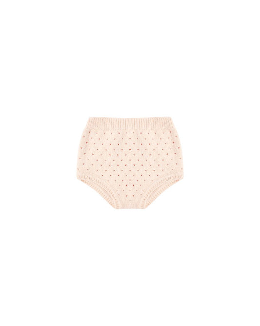 Rylee + Cru Knit Bloomer Ruby Speckle