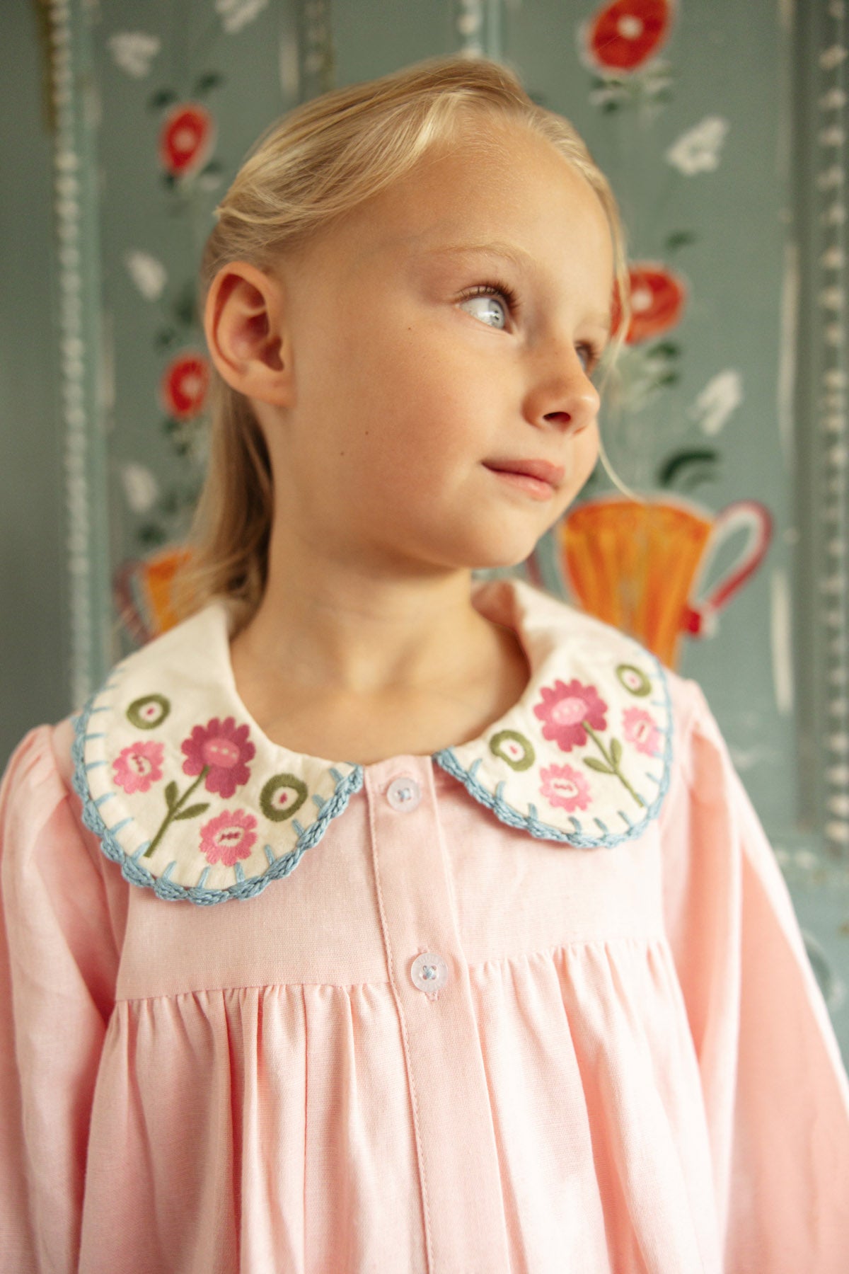 Louise Misha Ysee Dress in Blush