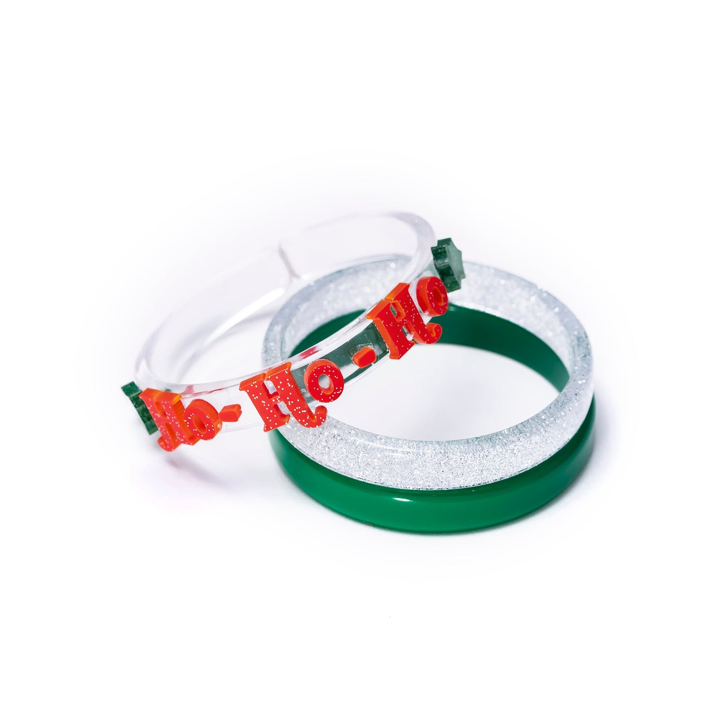 Lilies & Roses Christmas Bangles