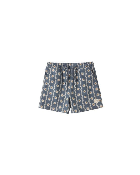 Rylee + Cru Boardshort Sun Wave Marine