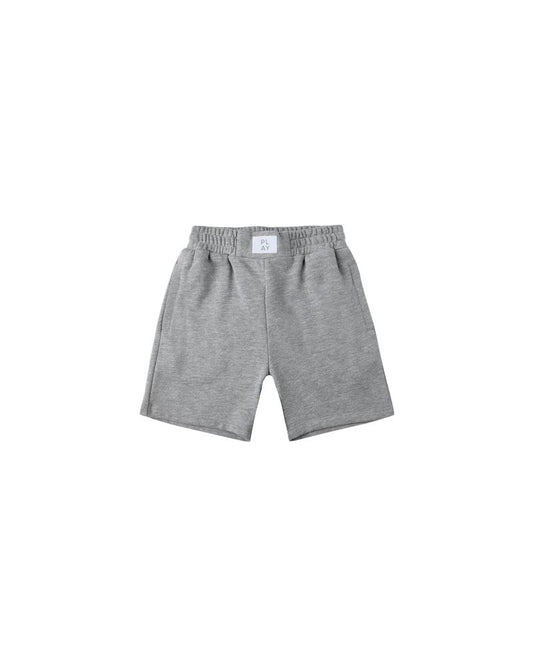 Rylee + Cru Boxing Short Heathered Grey