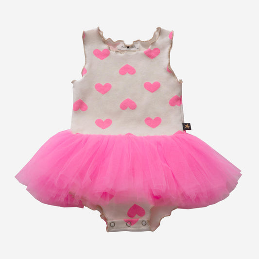 Petite Hailey Vintage Hearts Tutu for Baby