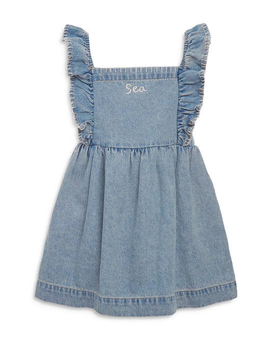 Sea NY Joah Short Sleeve Denim Dress