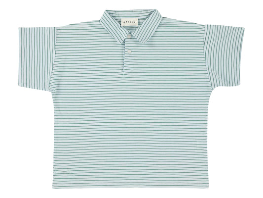 Morley Striped Jersey Polo