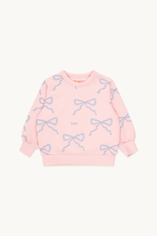 Tiny Cottons Bows Baby Sweatshirt Peach