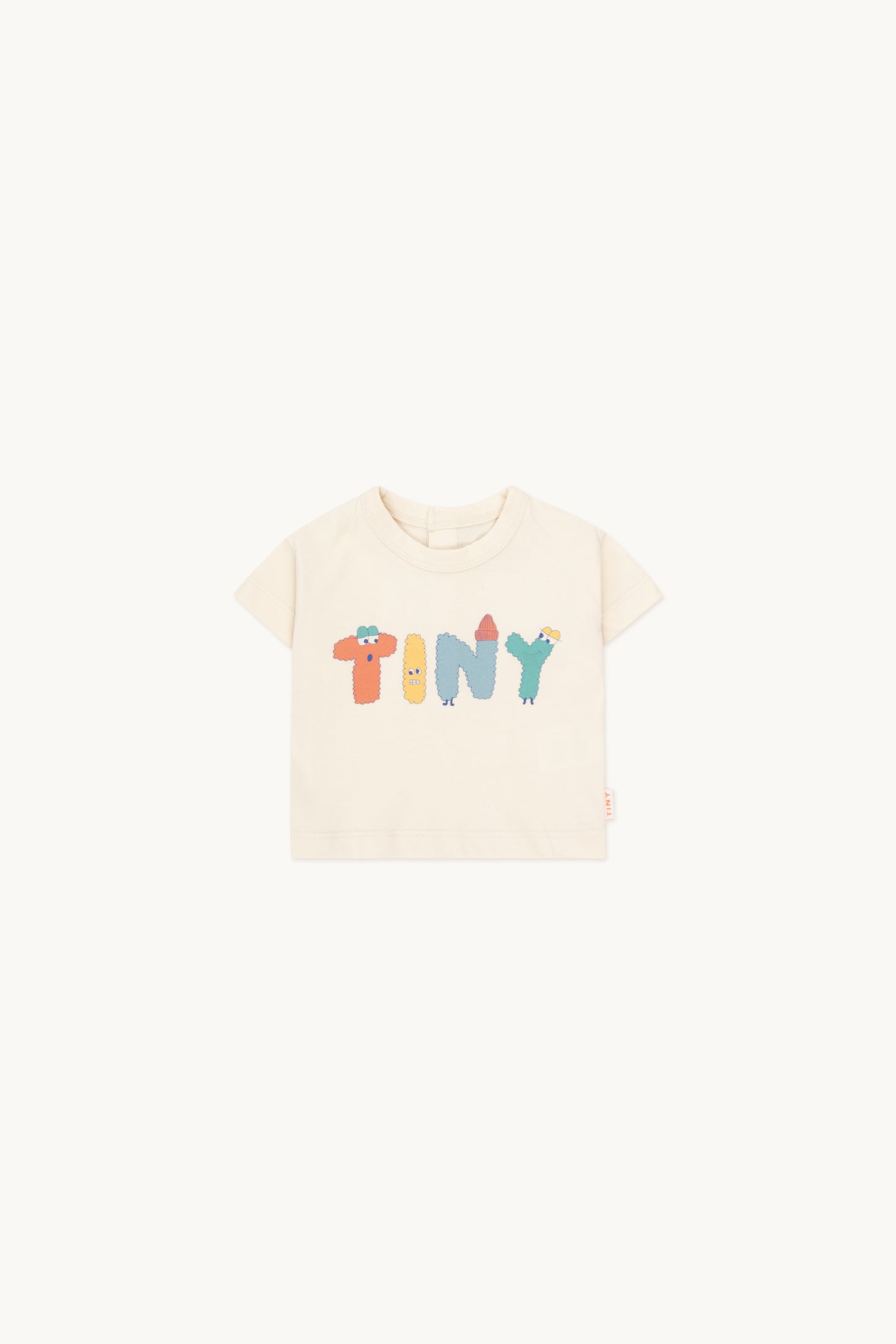 Tiny Cottons Tiny Performance Baby Tee Vanilla