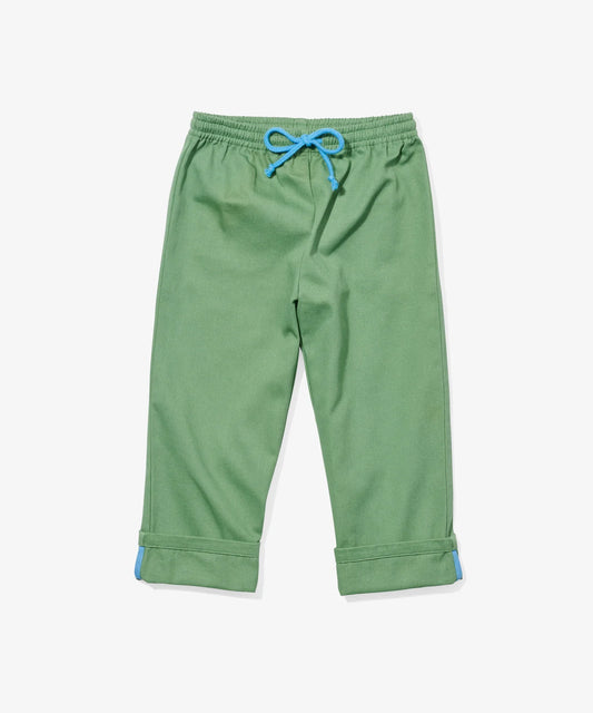 Oso & Me Walken Slim Pant in Green