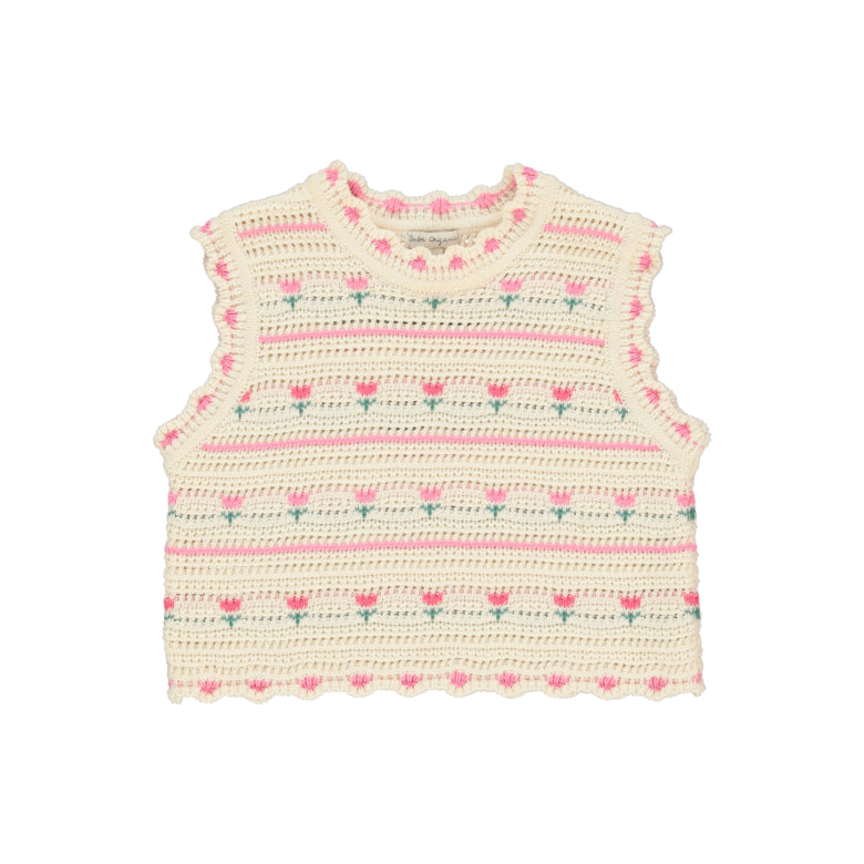 Bebe Organic Crochet Top