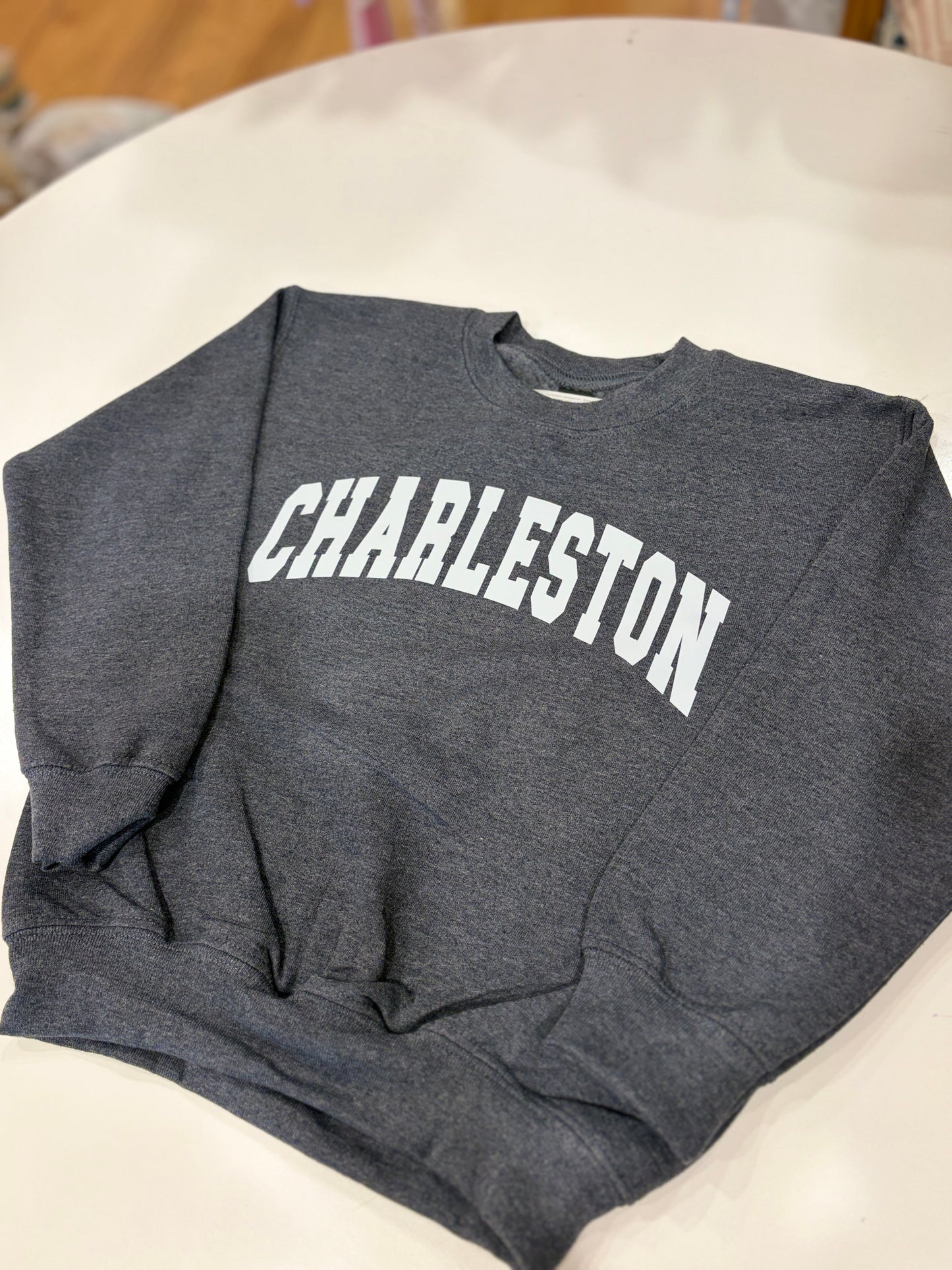 Youth Charleston Sweatshirt - Dark Heather