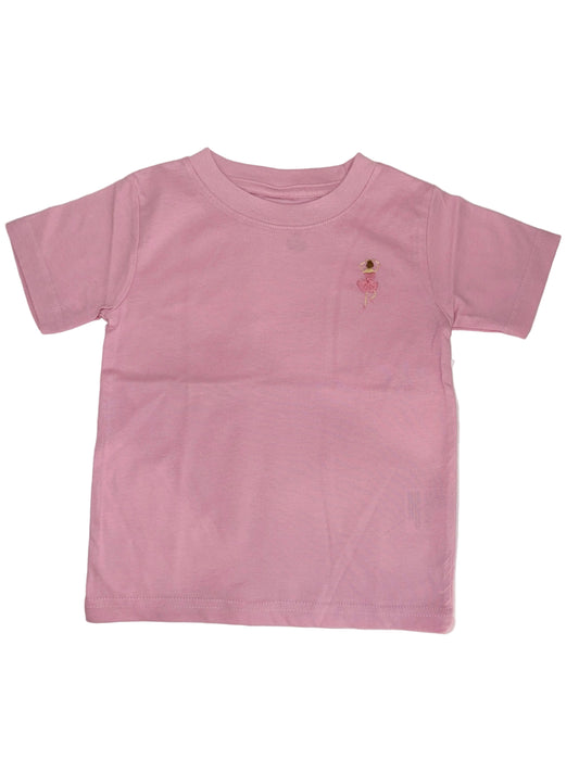 Sweet Olive Street Brunette Ballerina Tee - Pink