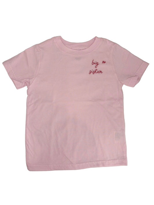 Sweet Olive Street Big Sister Tee - Ballerina Pink