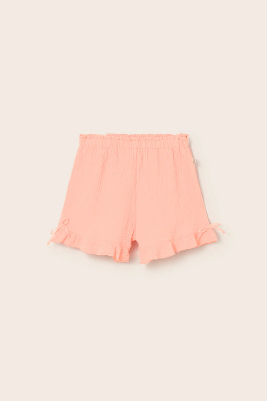 Cozmo Isla Soft Gauze Cotton Shorts Cloud Pink
