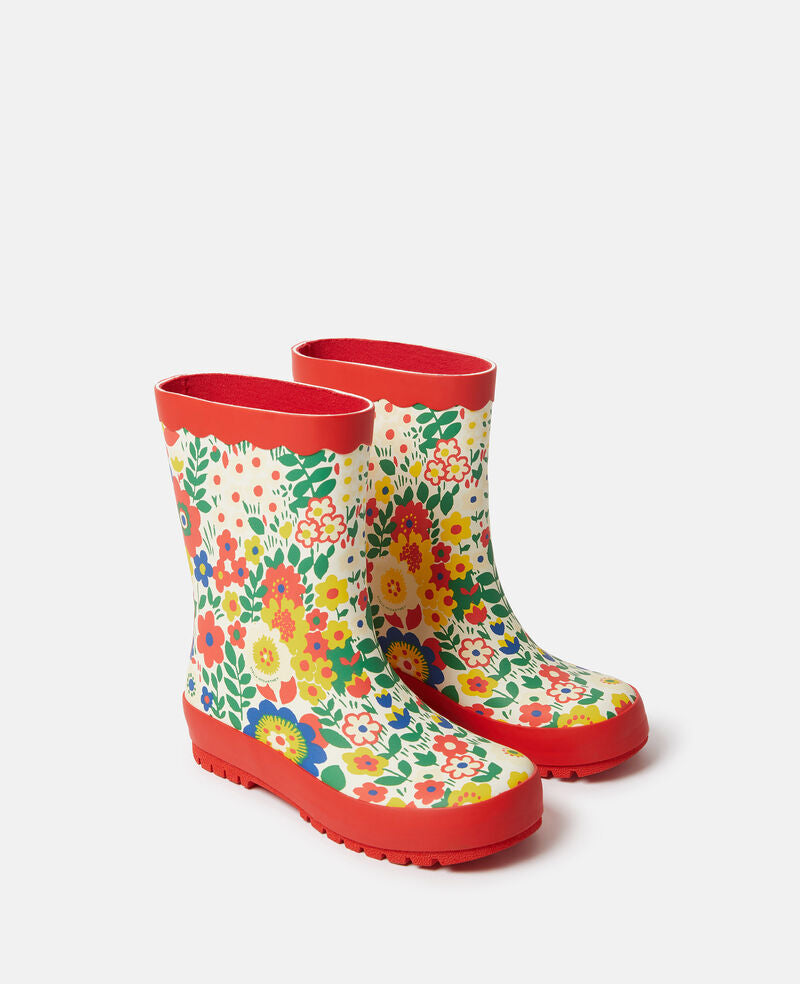 Stella McCartney Kids Girl Floral Rain Boots