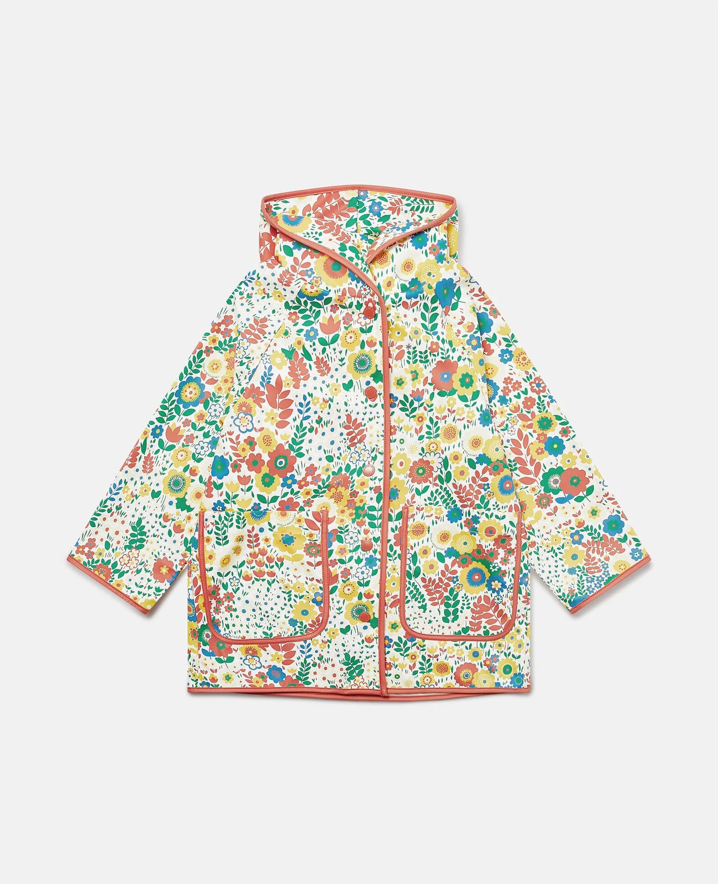 Stella McCartney Kids Floral Print Raincoat