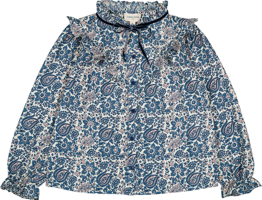 Louis Louise Imani Tunic Blue