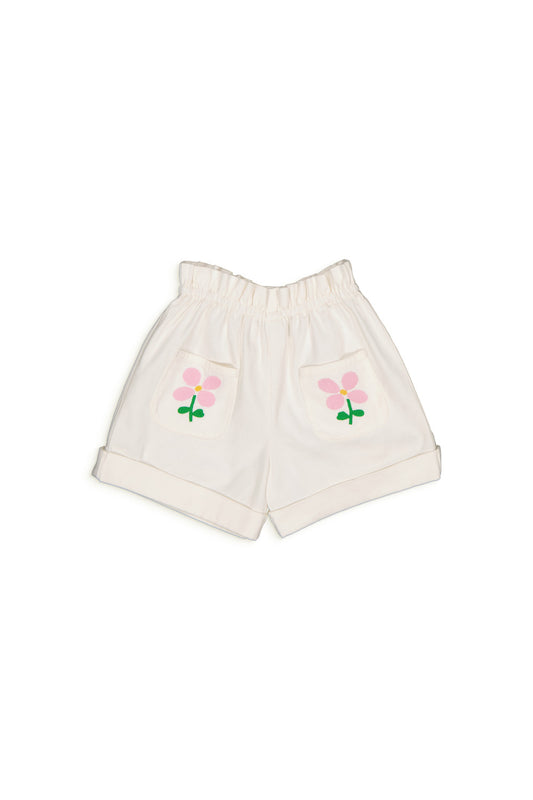 Hello Simone Loli Short Off White