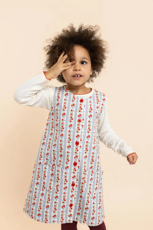 Floss Aria Dress Blue Air Rose
