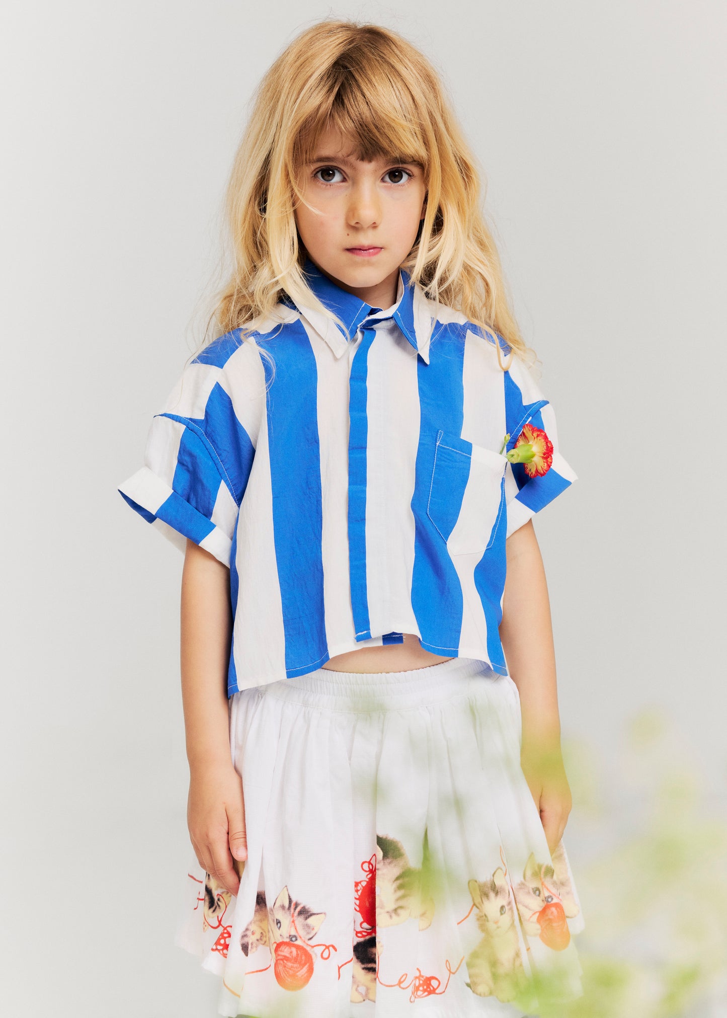 Morley Weekend Pardi Blue Girls Top