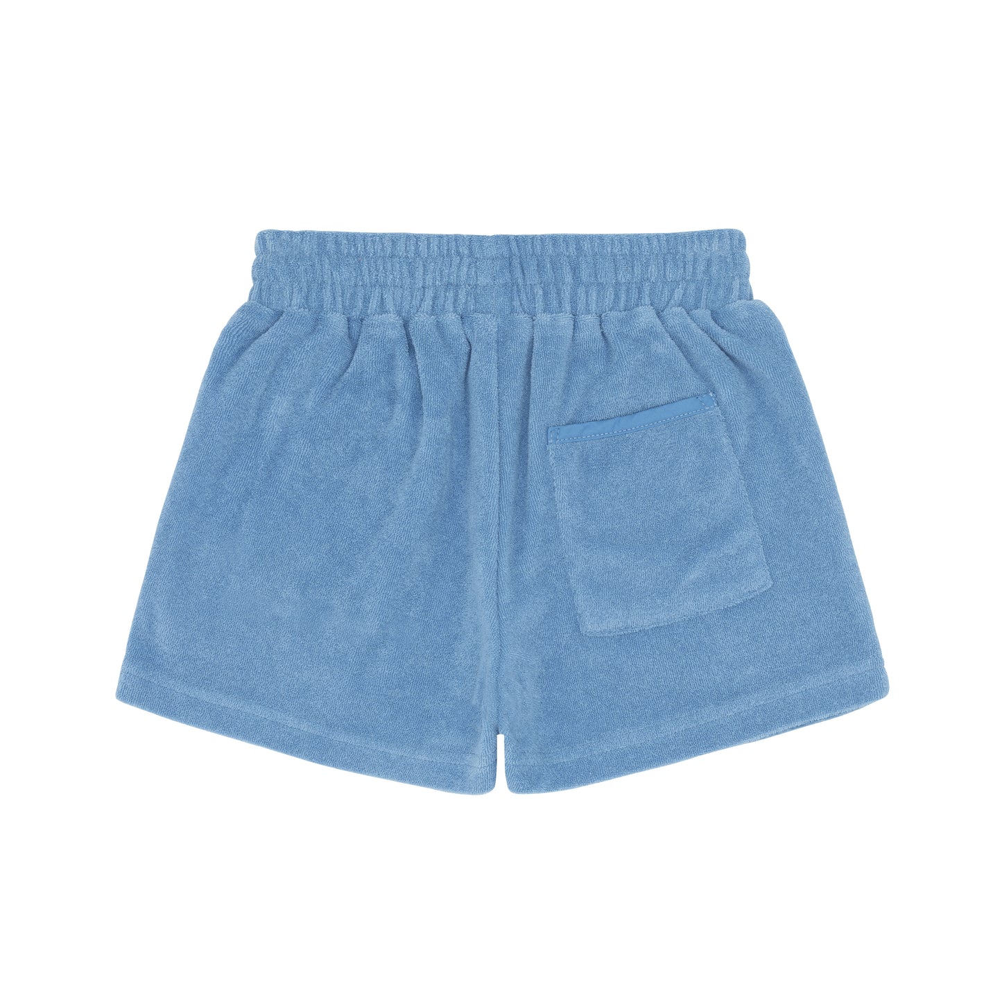 minnow boys surfside blue french terry shorts